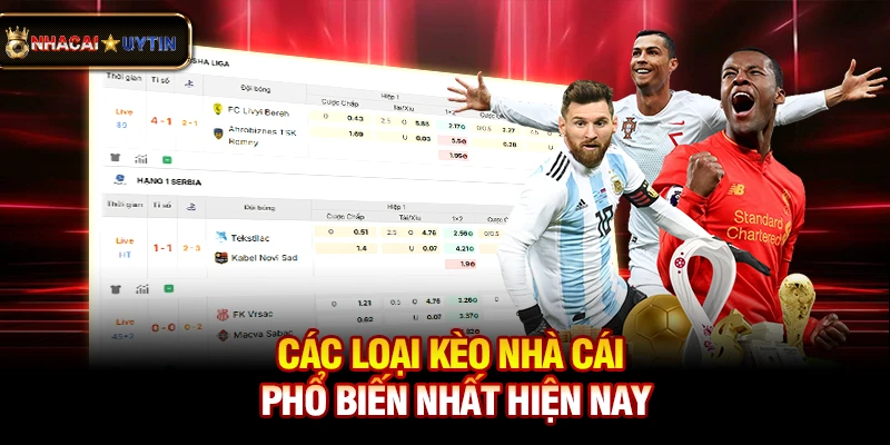 Tỷ Lệ Keonhacai 5 - Kèo Bóng Đá Cập Nhật Trực Tuyến Hôm Nay 2 Các loại kèo nhà cái phổ biến nhất hiện nay